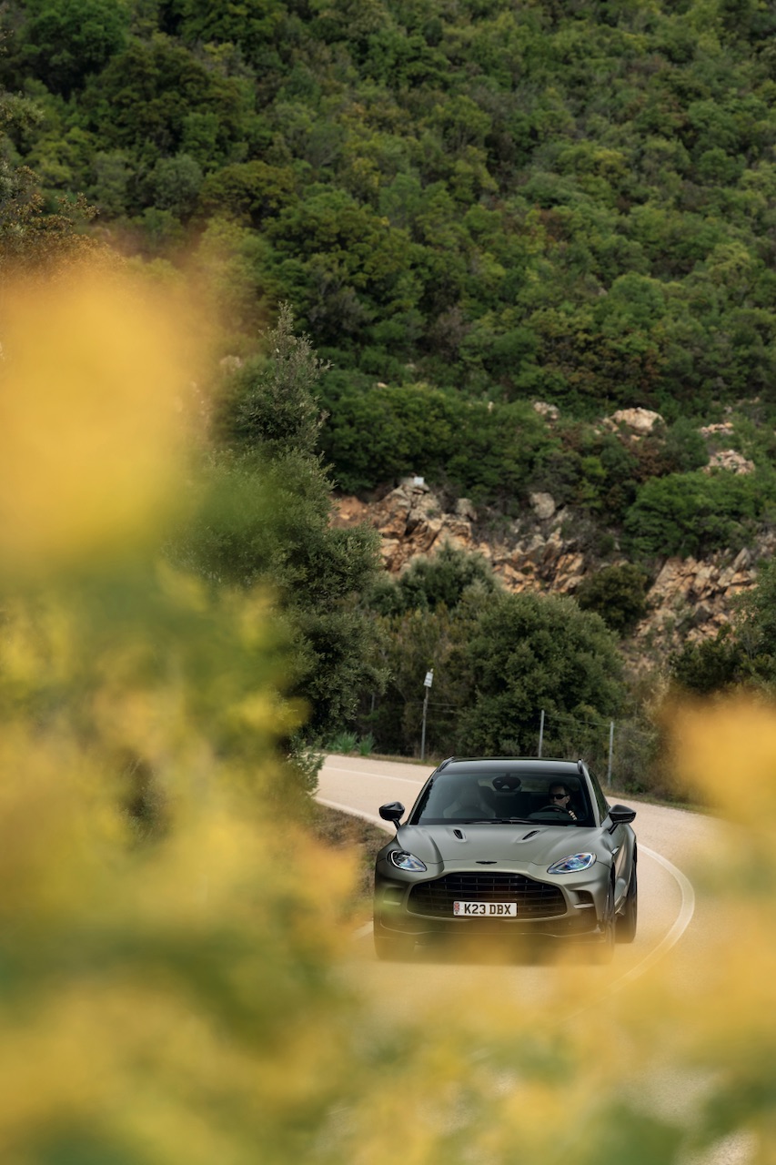 The Joy Of Sardinia In The New Aston Martin SUV Motoring SPHERE 